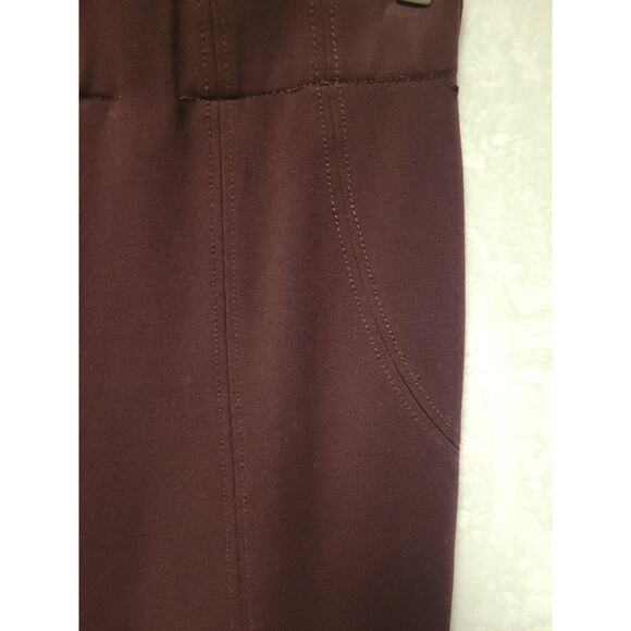 Thalian Jena Slim Fit Ponte Pants Business Casual Office Closet Staple Chic Sz S - Picture 3 of 8